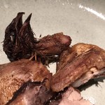 ろっかん - 鶉の唐揚げ