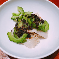 老四川 飄香小院 - 牛ハチノスと苦瓜のトウチソース 1200円