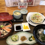 Katsugyo Ryouri Ittoku - 海鮮丼セット1000円
                        