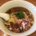 らぁ麺 時は麺なり - 煮干そば(750円)