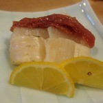 鮨一歩 - タイラギ貝炙り