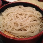 さらしな　遊山 - 天丼二段せいろ1000円