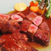 くいしんぼー山中 - 特選近江牛のてり焼きステーキ