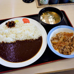 Matsuya - オリジナルカレーと、牛皿並盛