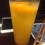 鳥田中 - 酒を飲み過ぎたのでオレンジサワーで喉の渇きを癒します（笑）