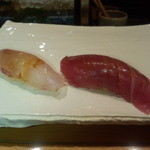 一心鮨 光洋 - あまだいと中トロ