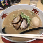 ラーメン世界 - 味玉をトッピング