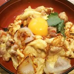 焼きとり 鳥ぼんち - 今治鉄板親子丼 1000円