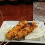 Yakitorifujiya - 鶏ももウニ味噌焼き