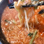 台湾料理 瑞祥居 - 麺は細いけどコシがある