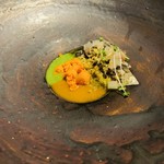 modest - 見ためも綺麗な鰯料理。