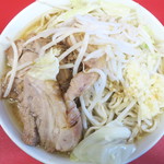 ラーメン二郎 - ラーメン小＋ニンニク