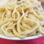 ラーメン二郎 - 麺
