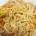 ラーメン二郎 - 赤酢投入～♪