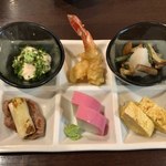稜花 - お蕎麦屋さんのおつまみセット