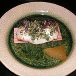 菊乃井 - まなかつおの焼物　柚子の甘露煮