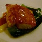 ル･クール - ＜2012年1月＞Dinner_魚料理：大分産ヤガラのポワレ　ソースブイヤベース