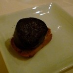 ル･クール - ＜2012年1月＞Dinner_アミューズ：ブータンノワールのタルティーヌ
