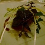 ル･クール - ＜2012年1月＞Dinner_前菜：三重県産サバの自家製スモーク