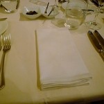 ル･クール - ＜2012年1月＞Dinner_テーブルセッティング