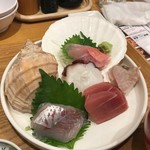 Oushuu Robata Sendai Ekitenkai - 奥からキンメ、ミズダコ、スズキ、まぐろ、イシモチ