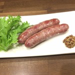 京・鴨料理はじめ - 鴨のソーセージ