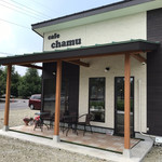 カフェ チャム - 入り口はこちら側にも(^^)