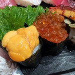 Sushi tsune - うに＆イクラ