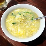 韓’S - 玉子スープ。玉子がたっぷり入ってました。