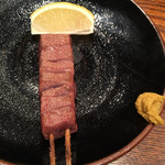 鳥茂 - 名物レバ　レアで美味しい！！