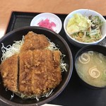 こまくさの湯 - ソースカツ丼