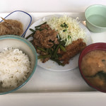 大浦食堂 - 日替わり定食@500（豚の方）