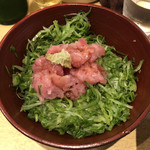 饗 くろ喜 - 「ミナミマグロねぎとろ飯」300円