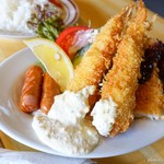 割烹 くにべ - 2019年5月　Aランチ。おばちゃんに「しっかり食べなあよ」と言われました(^^)