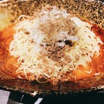 中華そば くにまつ - 汁なし担担麺 大盛り ２辛　６６０円