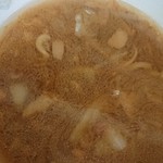 ラーメン二郎 - 微乳化スープ！