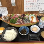 山芳亭 - 2019.08.06のびっくり刺身定食！