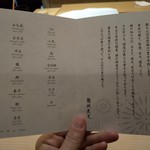 鮨 なんば - 握りのメニュ