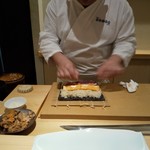 鮨 なんば - 追加で太巻き