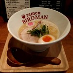 ラーメン バードマン - 濃厚鶏soba塩 780円
