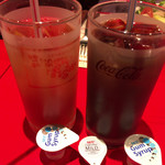 ハングリータイガー - セットドリンクのアイスティー・アイスコーヒー