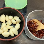 金久右衛門 - ニンニク＆鷹の爪♡~٩(⸝⸝⸝◕ั ௰ .◕ั⸝⸝⸝ )و