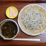 日野宿 ちばい - 冬期限定のもり鴨つけ蕎麦