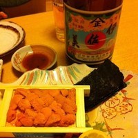 中洲鷹勝 本店 - 板雲丹♪