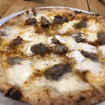 Pizzeria da Torachici - ンドゥイアとサルシッチャのピザ 1500円
            （本日のピザ）