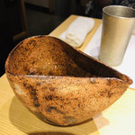 御料理 うえの - 素敵な徳利。作者のお名前失念(T . T)いつも、お尋ねするのに。。。