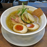 Ramen Hachino Ashiha - 冷製塩らー麺ｗｉｔｈくんたま