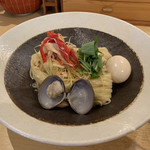 饗 くろ喜 - 大樹町の大蜆のつけそば 麺丼（2,500円）※限定麺 2019.7