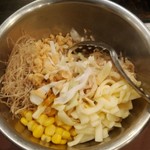 Okonomiyaki Teppanyaki Tokugawa - カレー・コーン・チーズもんじゃ