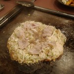 Okonomiyaki Teppanyaki Tokugawa - とろとろ山芋豚肉もんじゃ